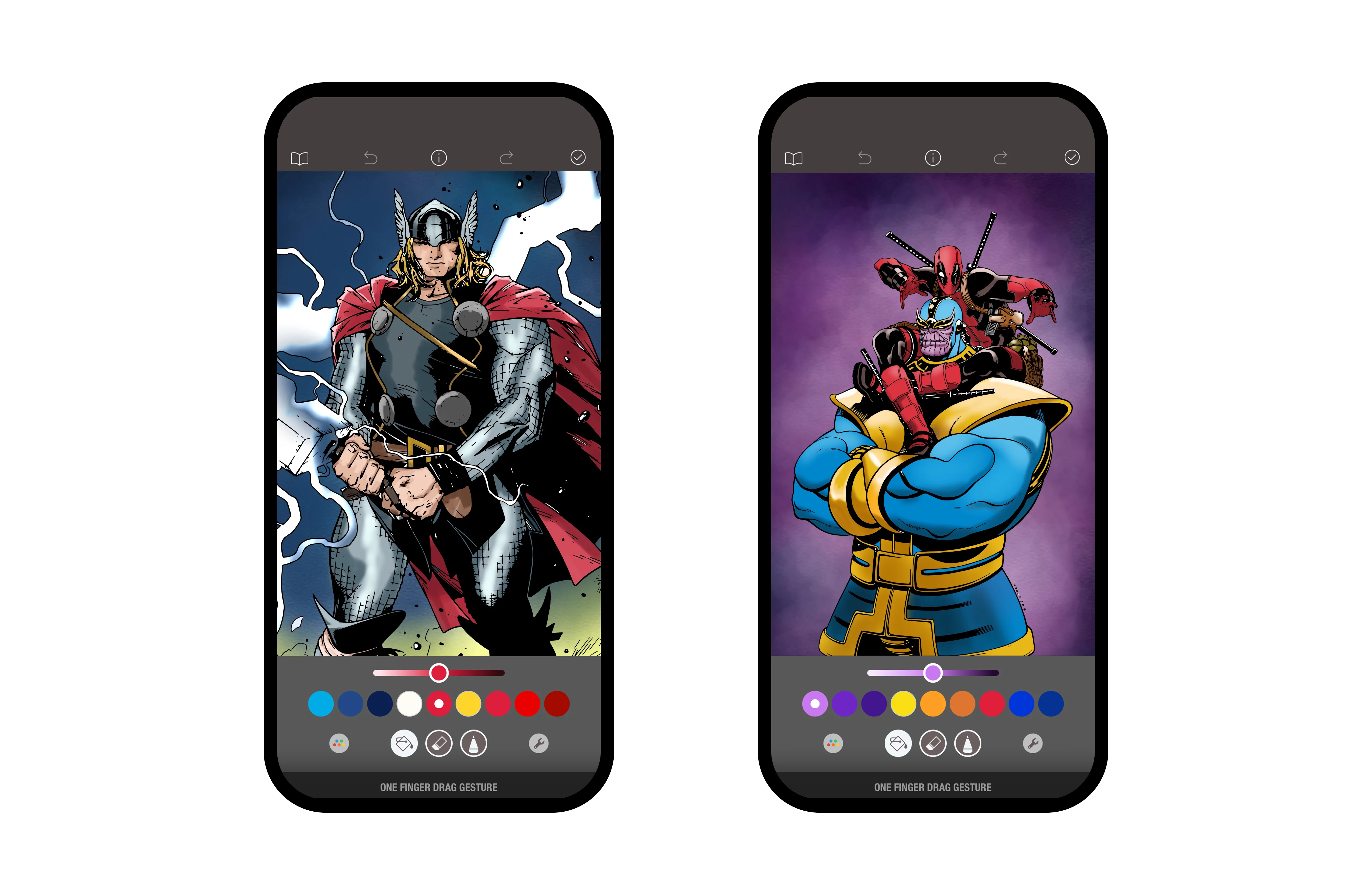 marvel slide iphone 1v2